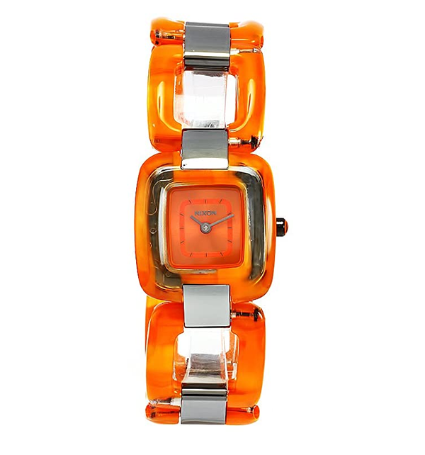 Nixon A248877 SiSi Women's Orange Surf Snowboard Quartz Watch