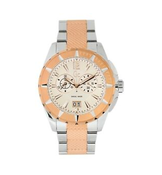Guess Collection G53001G1 Men's 50mm Two-Tone Stainless Steel Quartz Watch