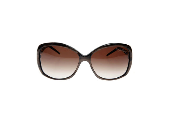 Roberto Cavalli Gardenia RC 520S 48F Women's Brown Square Gradient Sunglasses